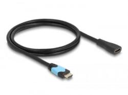 Delock HDMI anya - HDMI apa kábel 48 Gbps 8K 60 Hz bővítőkábel fekete 1 m (81997) (81997) - aqua