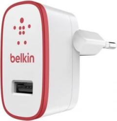 Belkin F8J052VFRED hálózati töltő 10Watt/2.1A fehér-piros (F8J052VFRED) - aqua