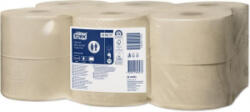 Tork Advanced Mini Jumbo T2 rendszerhez, 2 rétegű, 19cm átmérőjű toalettpapír natúr (120377)