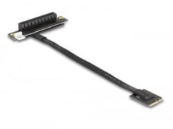 Delock M. 2 kulcs A+E - PCIe x8 NVMe adapter 20cm (64219)
