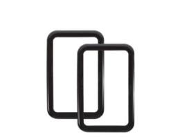 gigapack Képernyővédő üveg 2db (karcálló, 0.3mm, 9H, NEM íves) FEKETE [Honor Watch ES]