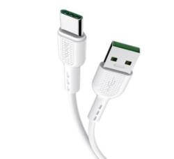 hoco. X33 adatkábel és töltő (USB - Type-C, gyorstöltés támogatás, 100cm) FEHÉR (X33_TYPE-C_W)