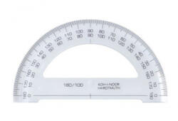 KOH-I-NOOR műanyag szögmérő (7250066000 / TKOH746168) (kohi7250066000) - aqua