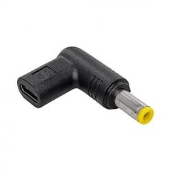 Akyga notebook töltő adapter USB Type-C / 5, 5 x 2, 5 mm (AK-ND-C01) (AK-ND-C01)