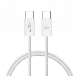 Tech-Protect Ultraboost USB-C / USB-C PD60W/3A kábel 1m fehér (129689) (tec129689)