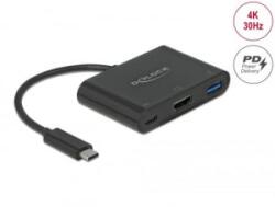 Delock USB-C -> HDMI + USB-A + USB-C PD adapter (64091)