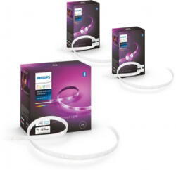 Philips Hue LightStrip Plus v4 LED szalag 2m + 2 db hosszabbító (PHL21077set22)