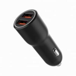Gembird 2xUSB-A autós töltő 36W fekete (TA-UC-A2QC36-CAR-01)