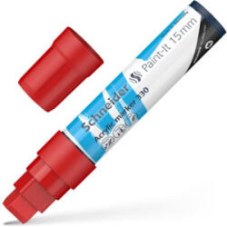 Schneider Paint-It 330 15mm akril marker piros (120302) (Schneider120302)