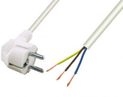 Somogyi Elektronic hálózati csatlakozókábel 2m fehér (N 7) (N 7)
