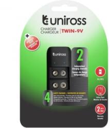 Uniross 9V-os akkumulátor töltő (UCU007)