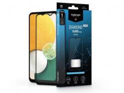 MyScreen Protector Samsung Galaxy A13 4G/A13 5G Diamond Glass Lite Edge2.5D edzett üveg képernyővédő fekete kerettel (LA-2201)
