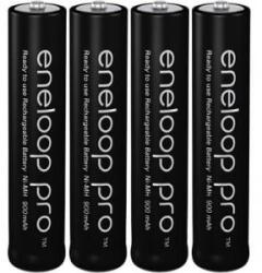 Panasonic Mikroceruza akku AAA NiMH, 1, 2V 900 mAh, 4 db, Panasonic Eneloop XX HR3, HR03, UO100557, DC2400, DC2400B4N, LR03