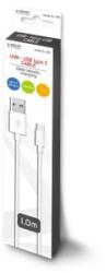 SAVIO CL-125 kábel USB, TYPE C 2.1A, 1m