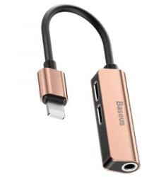 Baseus 3 az 1-ben Lightning - 2x lightning + 3.5mm audio adapter (CALL52-17)