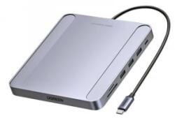 UGREEN 7in1 adapter USB-C 3x USB-A 3.0 + USB-C + RJ45 + SD + TF (60378)