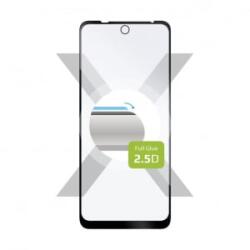 FIXED Full Cover 2, 5D Motorola Moto E30 üvegfólia fekete (FIXGFA-846-BK) (FIXGFA-846-BK)
