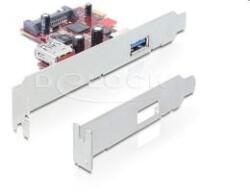 Delock DL89273 PCI Express kártya 1 x extern 1 x intern USB 3.0