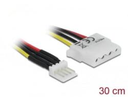 Delock 4 tűs Floppy-csatlakozó > 4 tűs Molex-csatlakozó kábel 30cm (85457)