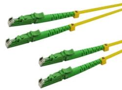 LogiLink Fiber optic duplex patch kábel APC 8° sárga-zöld 1m (FP0EE01)