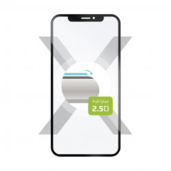 FIXED Samsung Galaxy S10e Full Cover 2, 5D edzett üveg kijelzővédő fekete kerettel (FIXGFA-372-BK) (FIXGFA-372-BK)