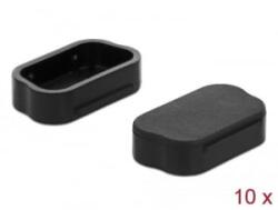 Delock D-Sub porvédő fekete 10db (60173) (60173)