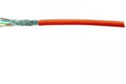 Kash 70M095 Hálózati kábel CAT 7 S/FTP 4 x 2 x 0.25 mm2 Narancs 25 m