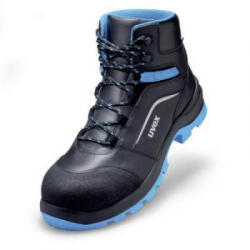 uvex 2 xenova® 9556242 ESD biztonsági csizma S3 Méret: 42 Fekete, Kék 1 pár