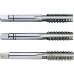 Exact Kézi menetfúró készlet 3db-os, HSS M12 menethez DIN 352 Exact 1610028