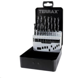 RUKO TERRAX csigafúró készlet, 19 részes, DIN 338, N típus, HSS-R (A205210RO) (A205210RO)