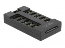 Delock 10 porttos RGB Hub ARGB LED-ekhez (64128)