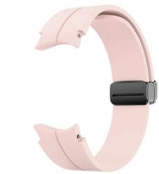 Cellect Samsung Watch 4/5 mágneses szilikon óraszíj 20mm pink (CEL-STRAPWATCH4MA-P)