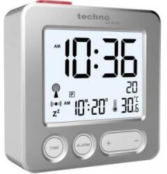 Technoline WT 265 Rádiójel vezérlésű Ébresztőóra Ezüst Riasztási idők 1