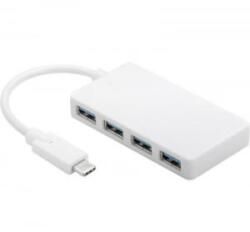 Goobay USB 3.0 Hub 4 port fehér (662744) (662744)