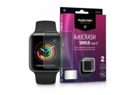 MyScreen Protector AntiCrash Shield Edge3D Apple Watch Series 3 (42mm) ütésálló kijelzővédő fólia 2db/csomag (LA-2040)