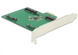 Delock 2x mSATA bővítő kártya PCI-E (89479)