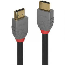 Lindy HDMI Csatlakozókábel [1x HDMI dugó - 1x HDMI dugó] 5.00 m Fekete