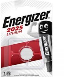 Energizer CR2025 lítium gombelem, 3 V, 163 mAh, Energizer BR2025, DL2025, ECR2025, KCR2025, KL2025, KECR2025, LM2025 (637433)