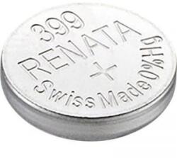 Renata 399 gombelem, ezüstoxid, 1, 55V, 53 mAh, Renata R927W, SR57, SR927, SR926, V399, D399, 613, W, 280-44, SB-BP, AG7