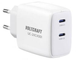 VOLTCRAFT 2xUSB-C hálózati adapter fehér (VC-13091940)