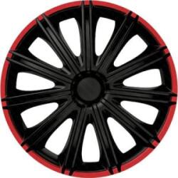 Argo 16'-os Nero R dísztárcsa szett fekete-piros (4db) (ARG16NERO-RB) (ARG16NERO-RB)