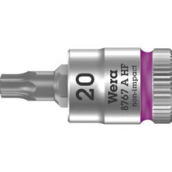 Wera 8767 A 05003364001 Belső kerek hatlap (TX) Dugókulcs bit betét T 20 1/4 (6, 3 mm)