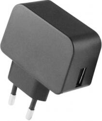 HN Electronic 1xUSB-A hálózati adapter fekete (HNP12-USBL6) (HNP12-USBL6)