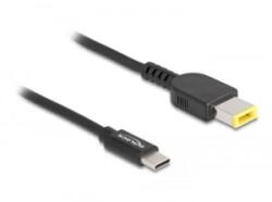 Delock Lenovo 11.0x4.5mm -> USB-C notebook töltő kábel 1.5m fekete (87970) (87970)