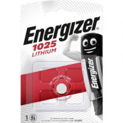 Energizer CR1025 lítium gombelem, 3 V, 30 mAh, Energizer BR1025, DL1025, ECR1025, KCR1025, KL1025, KECR1025, LM1025 (300163500)