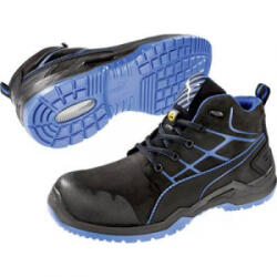 PUMA Krypton Blue Mid 634200-44 ESD biztonsági csizma S3 Méret: 44 Fekete, Kék 1 pár