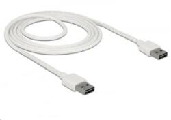 Delock 85194 EASY-USB 2.0 A > EASY-USB 2.0 A kábel, 2 m, fehér