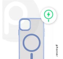 Phoner Apple iPhone 14 Pro Max Hybrid Mag MagSafe kemény hátlap tok égkék (74411)