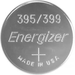 Energizer 395/399 gombelem, ezüstoxid, 1, 55V, 51 mAh, Energizer SR927SW, SR57, SR927, SR926, V395, D395, 610, LA, 280-48, SB-AP