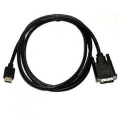 OEM DVI-D -> HDMI M/M video jelkábel 3m fekete (XDVIKABDVIHDMI3) (XDVIKABDVIHDMI3)